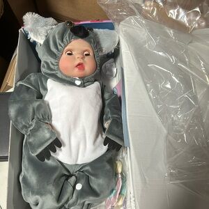 NIB Babeside Open & Close Eyes Reborn Baby Bailyn 20'' Little Infant Gir